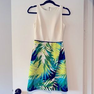 SOLD- Maggy London Tropical Cocktail Dress 🌴